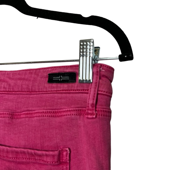 Liverpool The Crop Skinny Dark Pink Jeans Size 6/28 - Picture 9 of 13